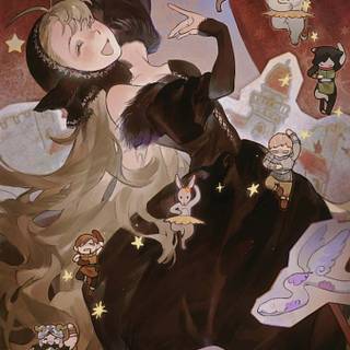 Delicious in Dungeon phone wallpaper