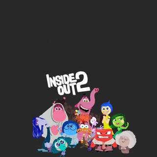 Inside Out 2 iPhone wallpaper