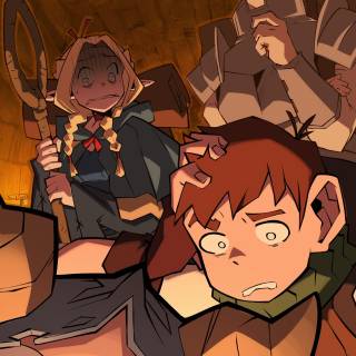 Delicious in Dungeon phone wallpaper