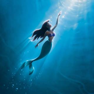 Little Mermaid iPhone wallpaper