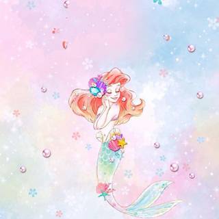 Little Mermaid iPhone wallpaper