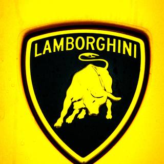 Lamborghini logo phone wallpaper