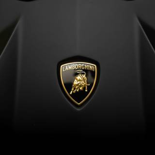 Lamborghini logo phone wallpaper