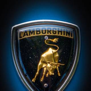 Lamborghini logo phone wallpaper