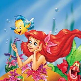 Little Mermaid iPhone wallpaper