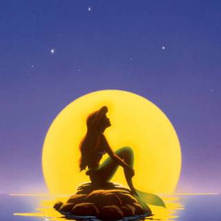 Little Mermaid iPhone wallpaper