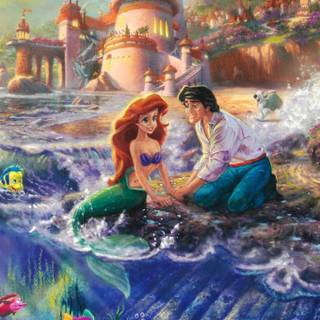 Little Mermaid iPhone wallpaper