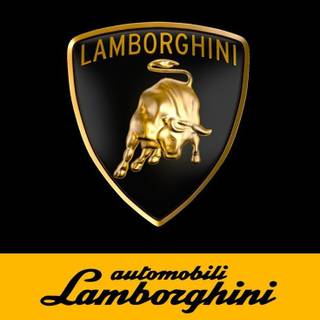 Lamborghini logo phone wallpaper