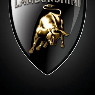 Lamborghini logo phone wallpaper
