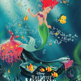 Little Mermaid iPhone wallpaper