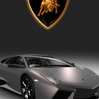 Lamborghini logo phone wallpaper