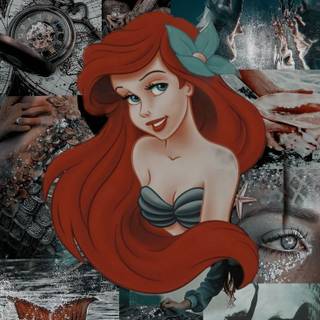 Little Mermaid iPhone wallpaper
