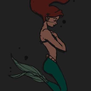 Little Mermaid iPhone wallpaper