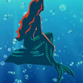 Little Mermaid iPhone wallpaper