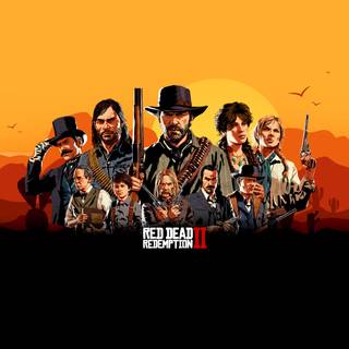 iPhone RDR2 wallpaper