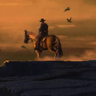 iPhone RDR2 wallpaper