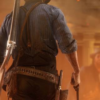 iPhone RDR2 wallpaper