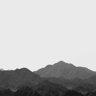 Black mountain phone wallpaper