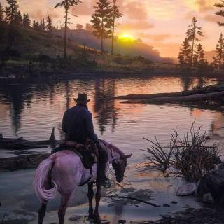 iPhone RDR2 wallpaper