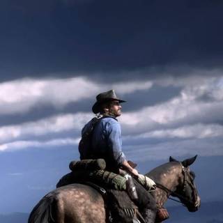 iPhone RDR2 wallpaper