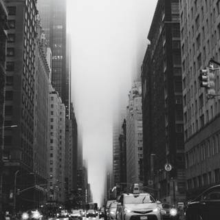 Rain city phone wallpaper