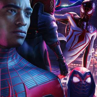 Phone Miles Morales wallpaper