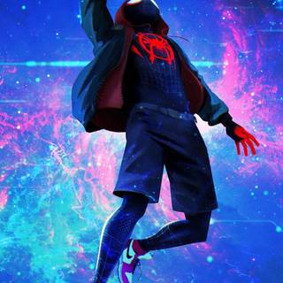 Phone Miles Morales wallpaper