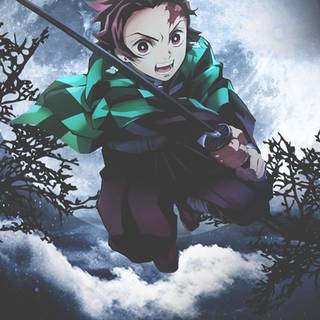 Demon Slayer Tanjiro iPhone wallpaper