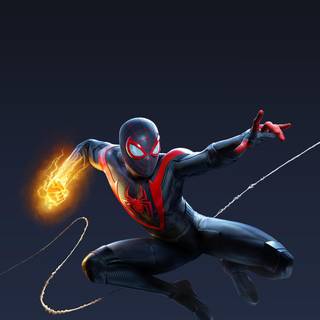 Phone Miles Morales wallpaper