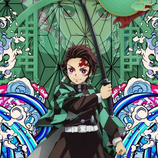 Demon Slayer Tanjiro iPhone wallpaper