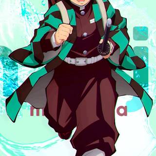 Demon Slayer Tanjiro iPhone wallpaper