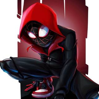 Phone Miles Morales wallpaper