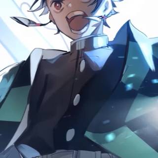 Demon Slayer Tanjiro iPhone wallpaper