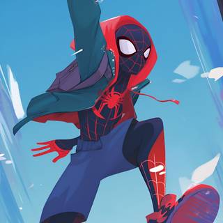 Phone Miles Morales wallpaper