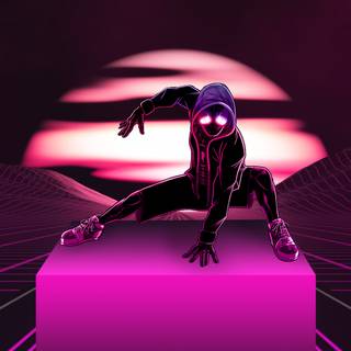 Phone Miles Morales wallpaper