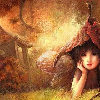 Desktop fairy wallpaper