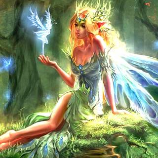 Desktop fairy wallpaper