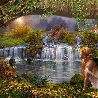 Desktop fairy wallpaper