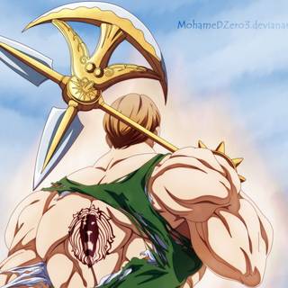 Escanor desktop wallpaper