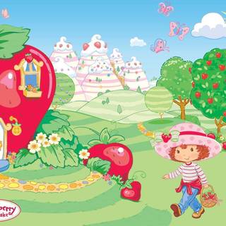 Strawberry Shortcake desktop wallpaper