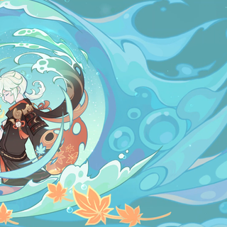 Kazuha desktop wallpaper