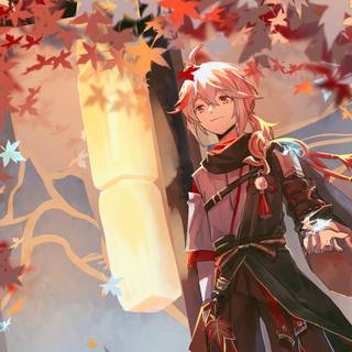 Kazuha desktop wallpaper