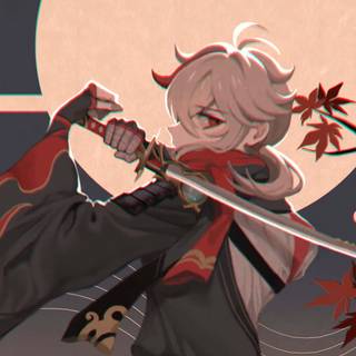 Kazuha desktop wallpaper