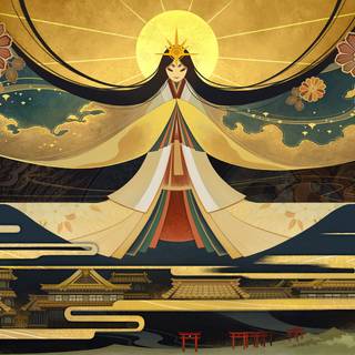 Japanese art desktop wallpaper