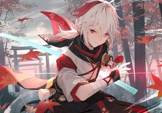 Kazuha desktop wallpaper