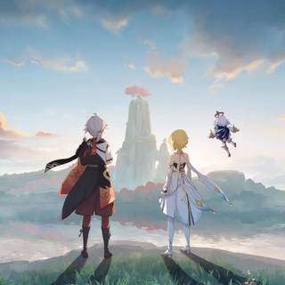 Kazuha desktop wallpaper