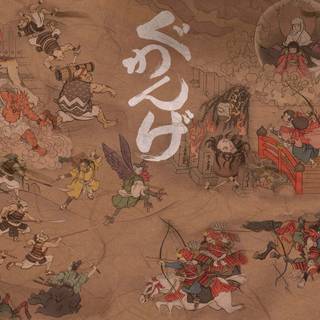 Japanese art desktop wallpaper