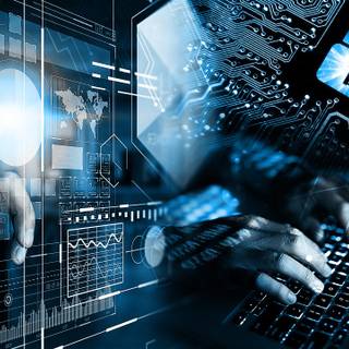 Cyber security desktop wallpaper