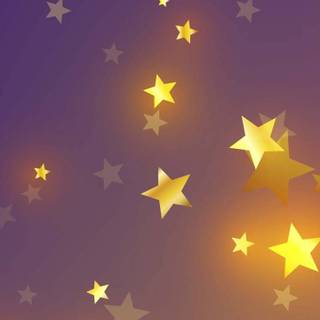 Glowing stars wallpaper