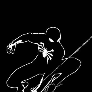 Mobile black and white wallpaper